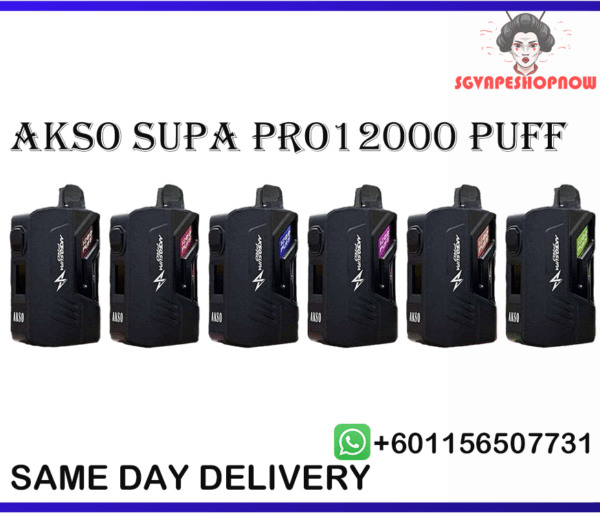 AKSO SUPA PRO 12000 Puffs