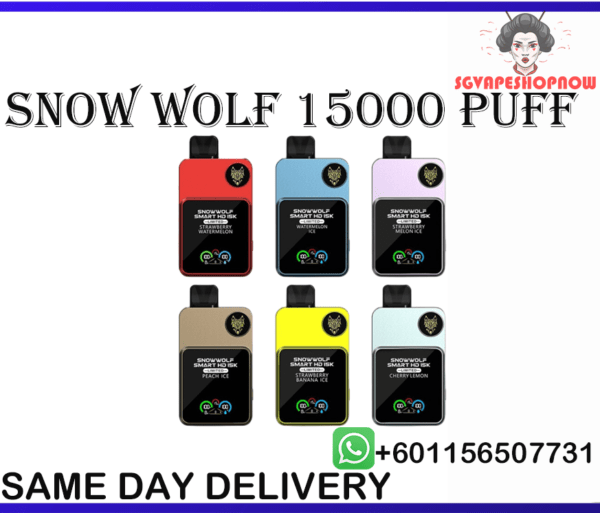 SNOW WOLF 15000 PUFF