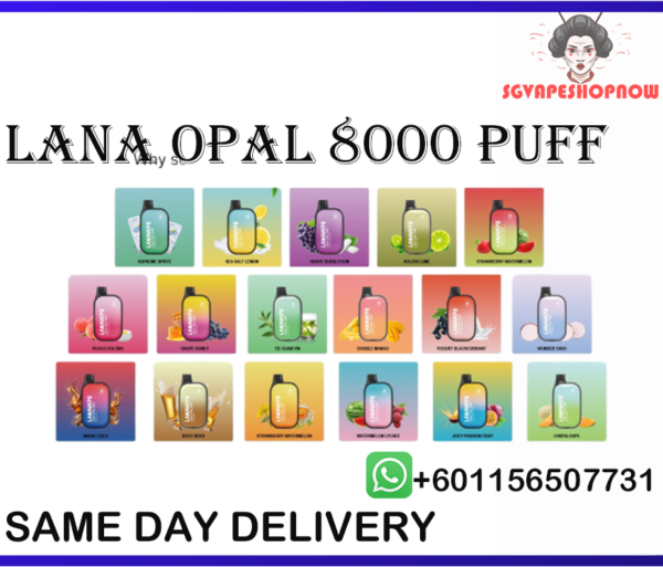 LANA OPAL 8000 PUFF DISPOSABLE